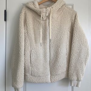 Zella - Sherpa Hoodie Cream